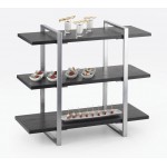 3 Shelf Silver Frame Riser 