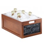 Chalkboard Crate Ice Housings