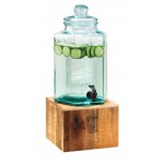 Madera Glass Beverage Dispenser 