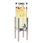 Round Stainless Beverage Dispenser